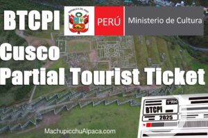 Partial Cusco Tourist Ticket Saqsayhuaman (BTCPI) - Circuit I Ticket