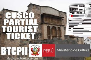 Partial Cusco Tourist Ticket Museums (BTCPII) - Circuit II Ticket